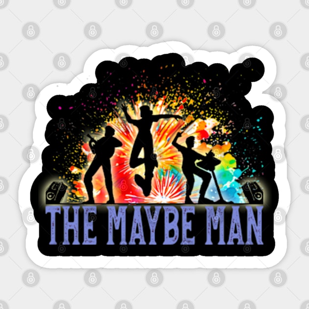 ajr the maybe man 2 Sticker by SKULLBERRY